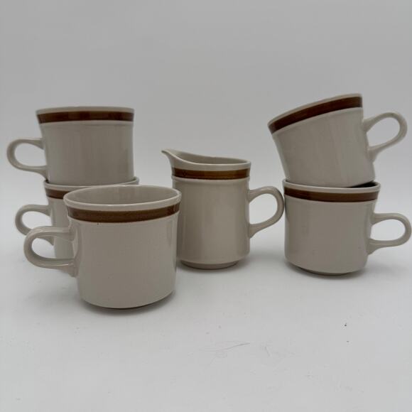 8 Pc Vtg Cups (4) & Saucers (4) New Spring by Daniele Collection Dogwood Blossom - Picture 5 of 8